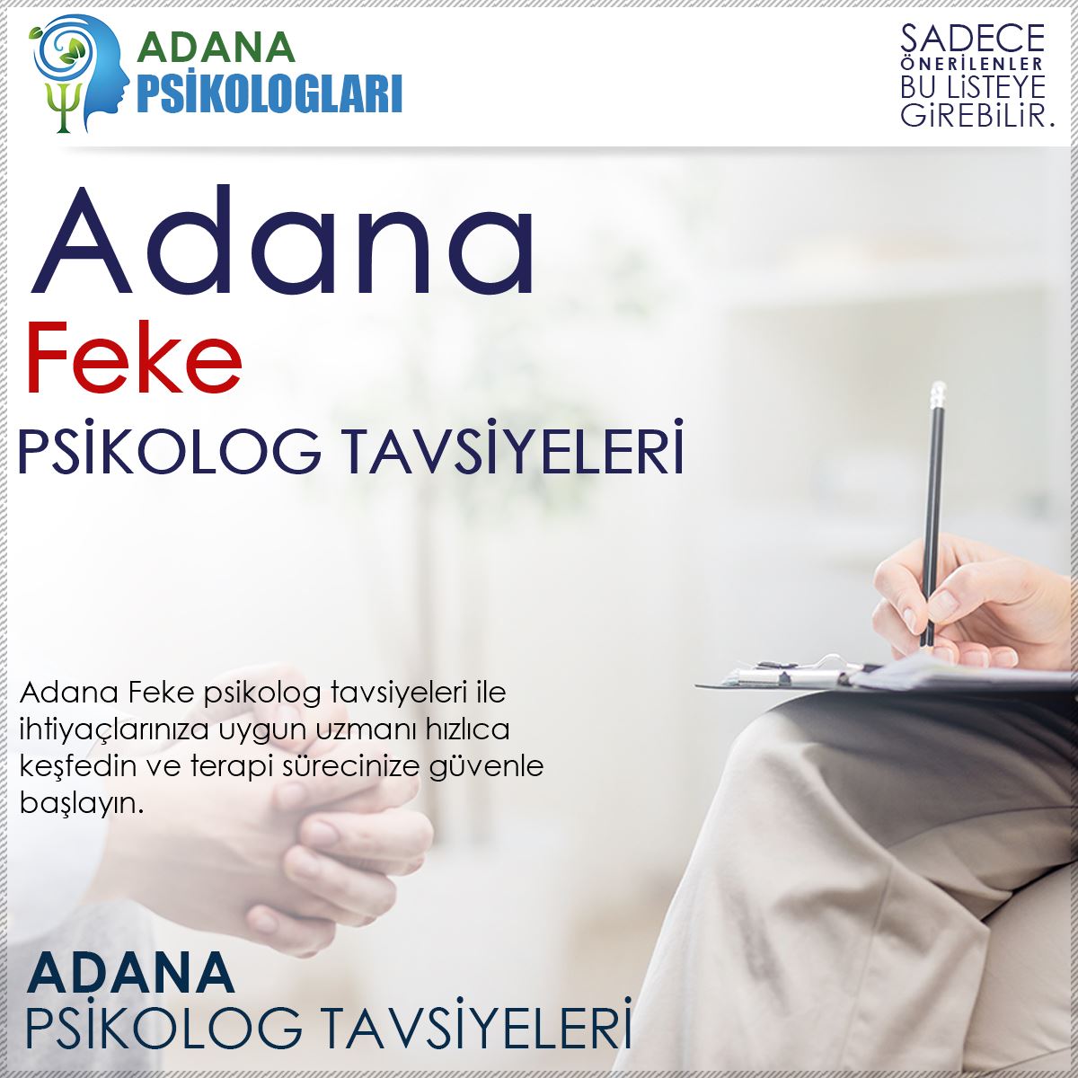 Feke Psikolog Tavsiyeleri