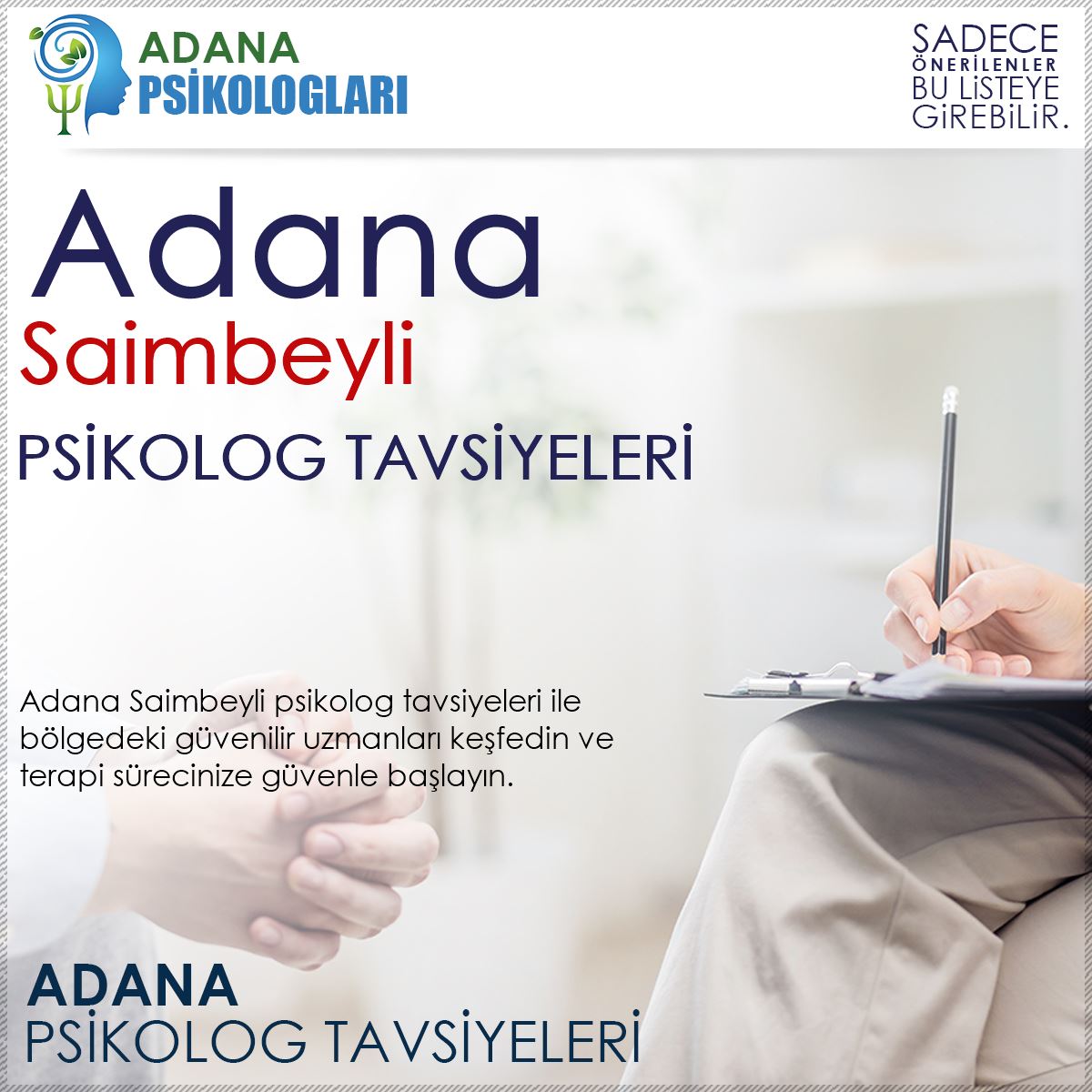 Saimbeyli Psikolog Tavsiyeleri