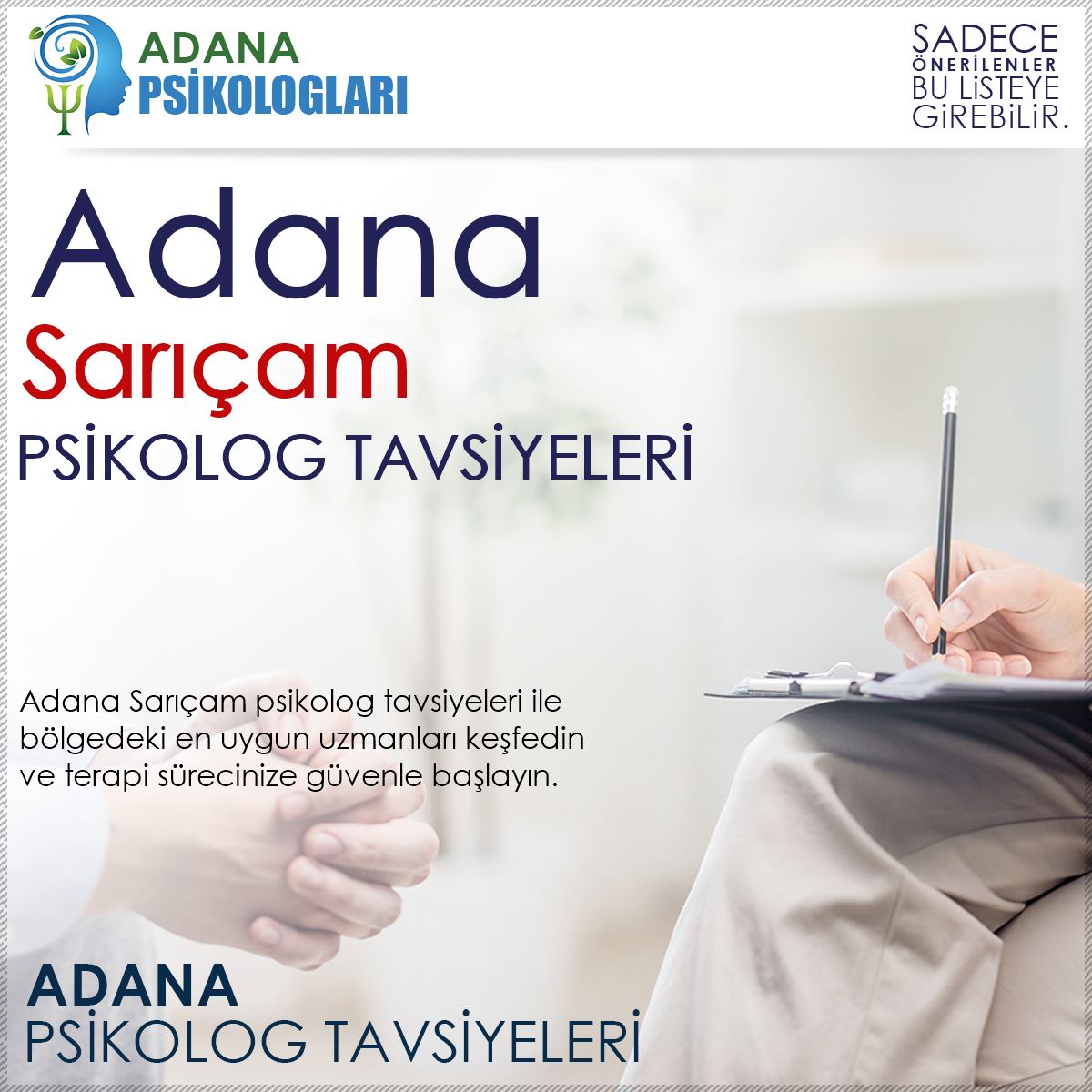 Sarıçam Psikolog Tavsiyeleri